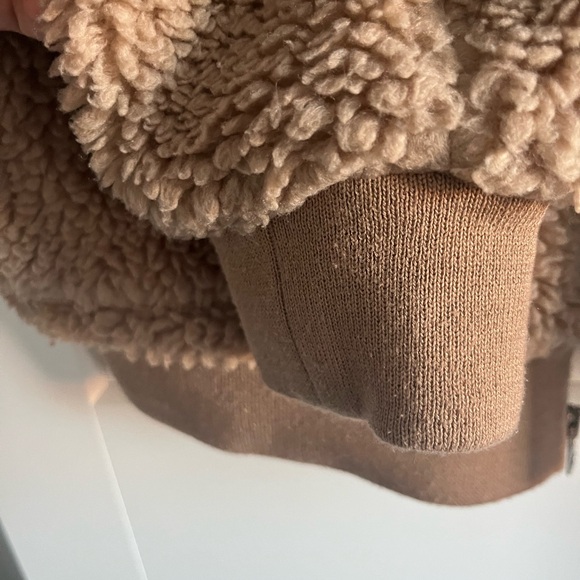 Wilfred free Teddy jacket in Tan size medium - Picture 4 of 10